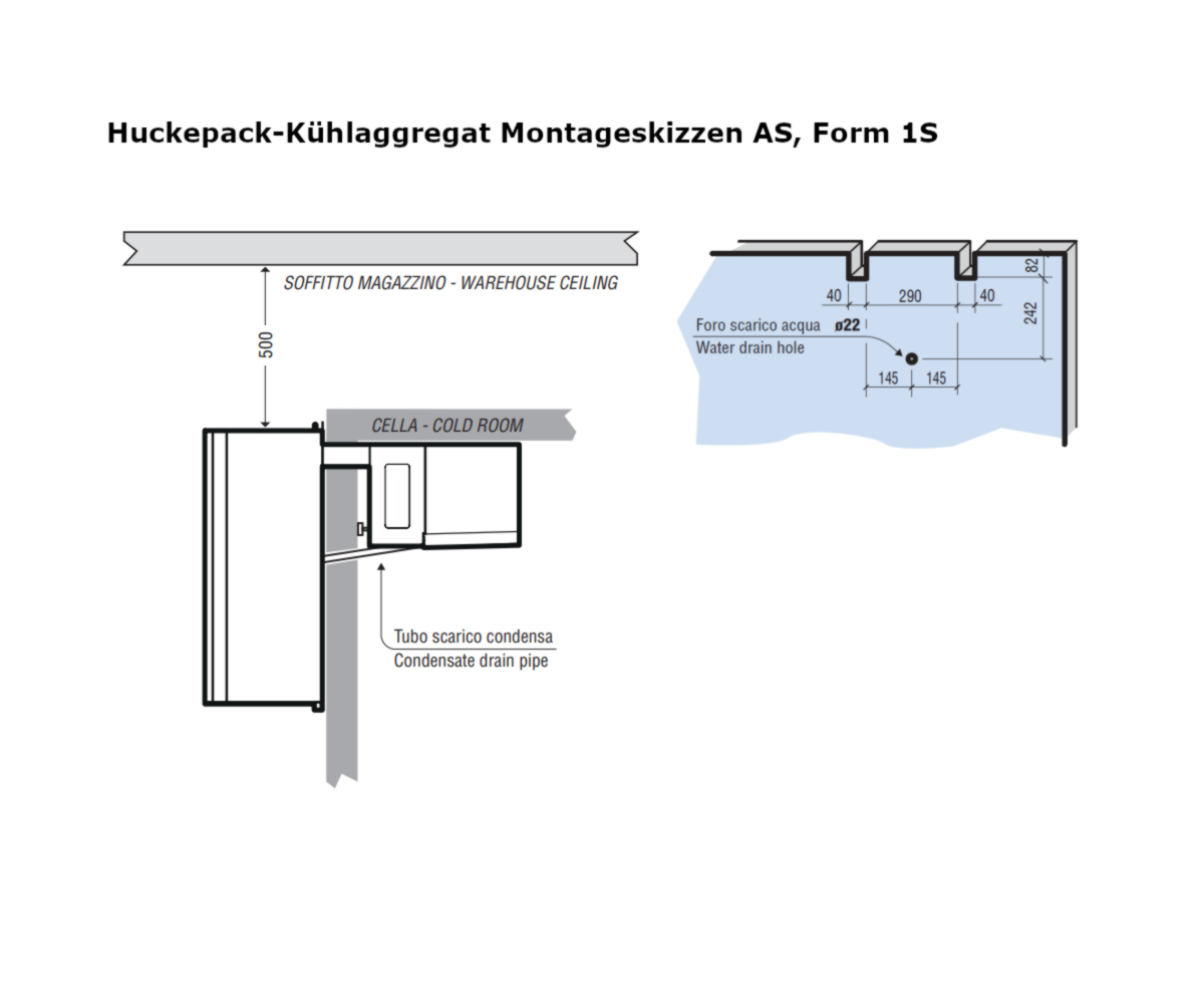 Kühlaggregat ATSTW030 Huckepack Slim